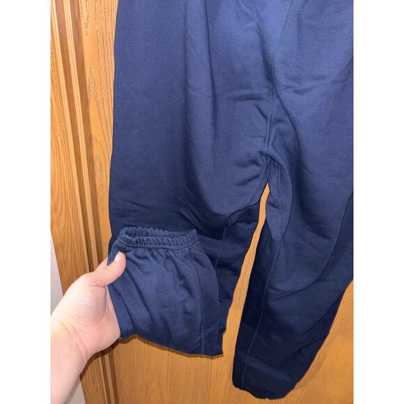 Nike Dri-Fit men’s basketball elastic hem navy blue sweatpants NWT (large) - Picture 7 of 11